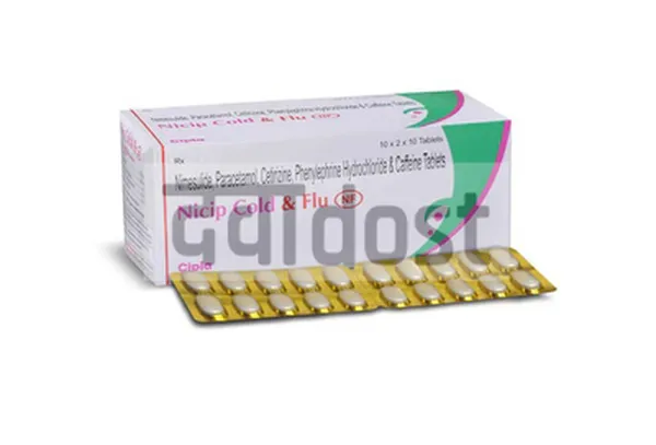 Nicip Cold & Flu Tablet
