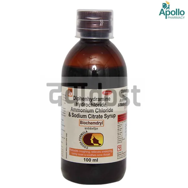 BIOCHEMDRYL SYRUP 100ML