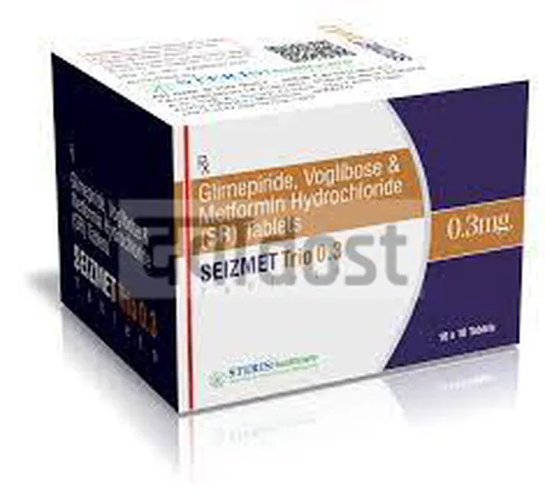 SEIZMET TRIO 2MG/500MG/0.3MG TABLET