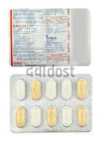 GM 1MG/500MG TABLET SR