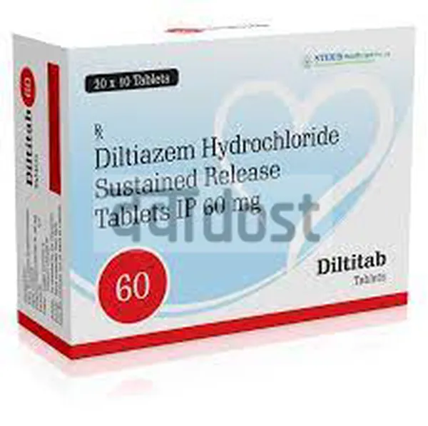 Diltitab 60mg Tablet