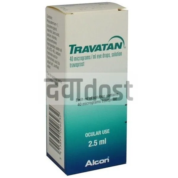 TRAVATAN 0.004% EYE DROP 2.5ml