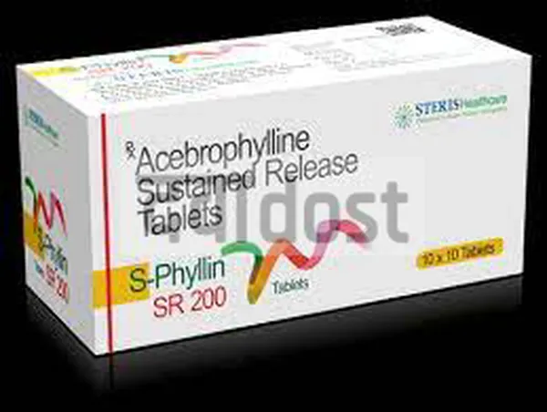 S PHYLLIN 200MG TABLET SR