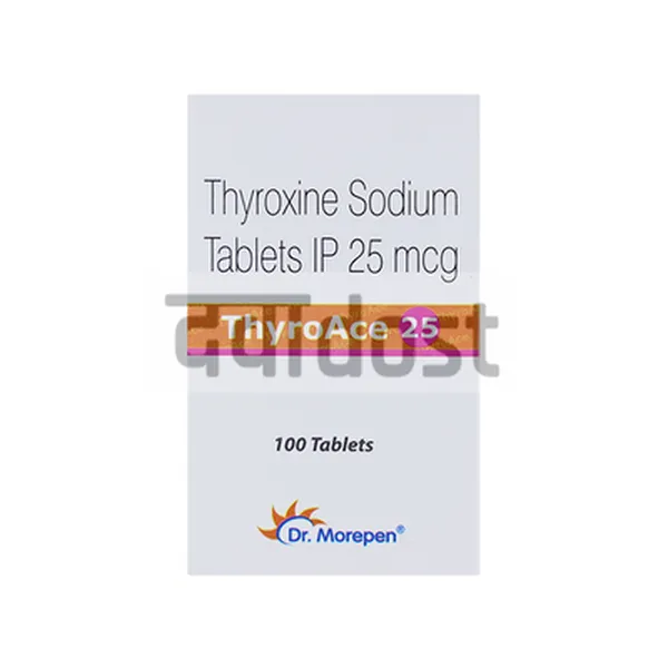 THYROACE 25MCG TABLET