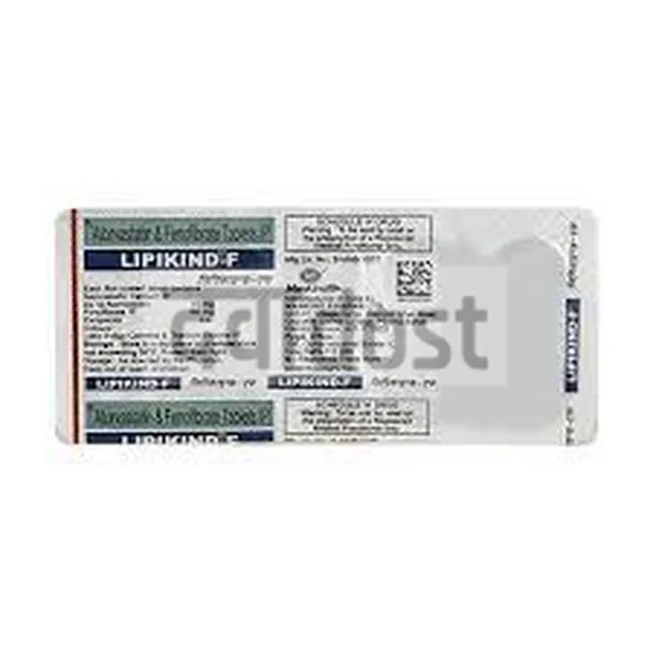 Lipikind F 10mg/160mg Tablet 10s