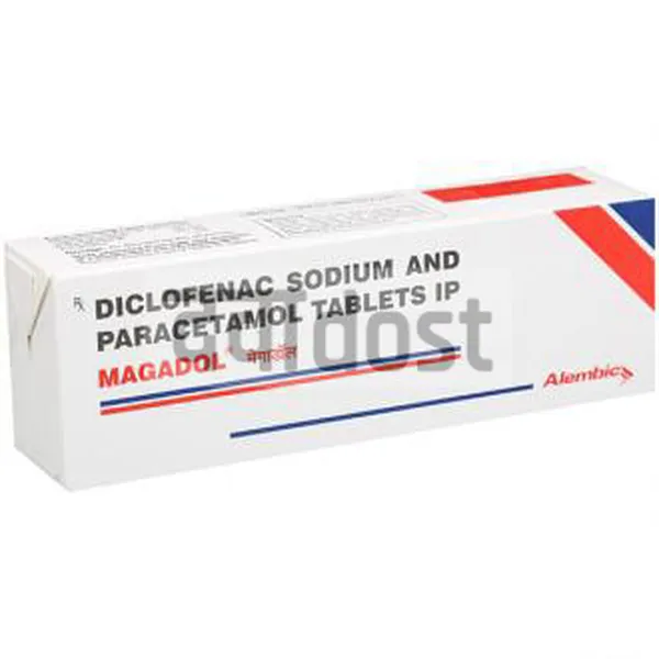 Megadol 50mg/500mg Tablet