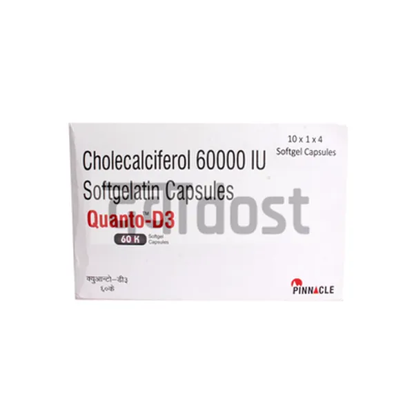Quanto D3 60K Softgel Capsule