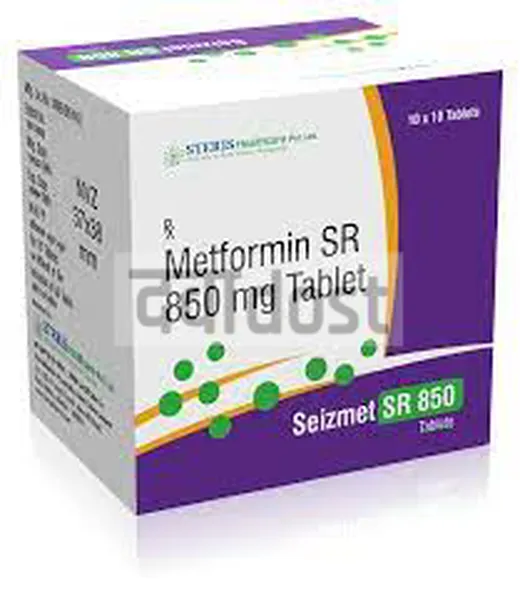 Seizmet 850mg Tablet SR