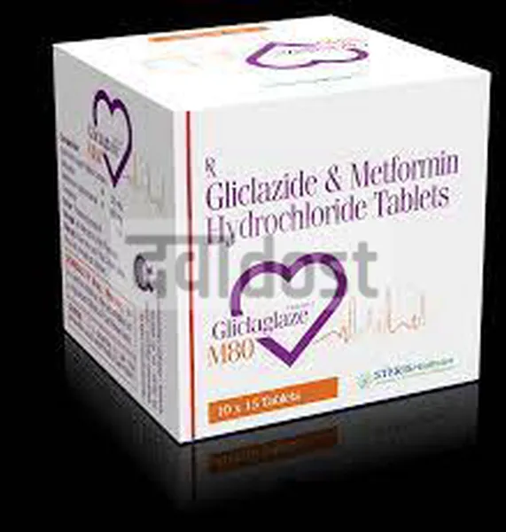 Gliclaglaze M 80mg/500mg Tablet