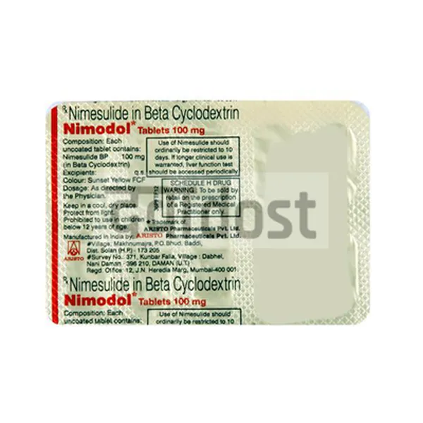 Nimodol 100mg Tablet