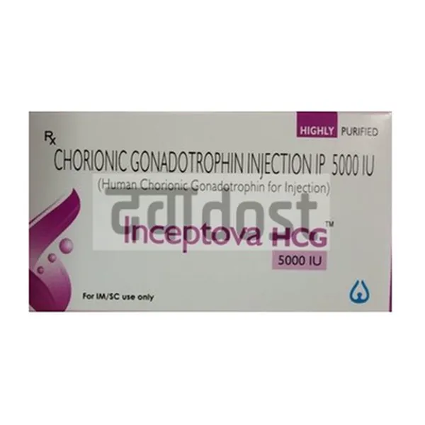 Inceptova HCG 2000iu Injection