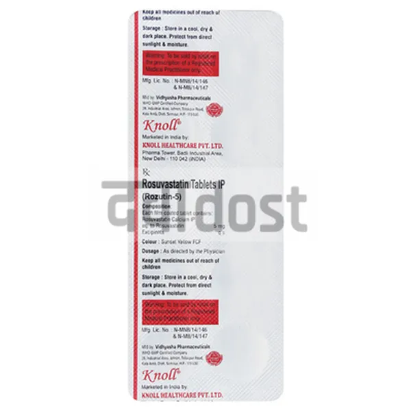 Rozutin 5mg Tablet