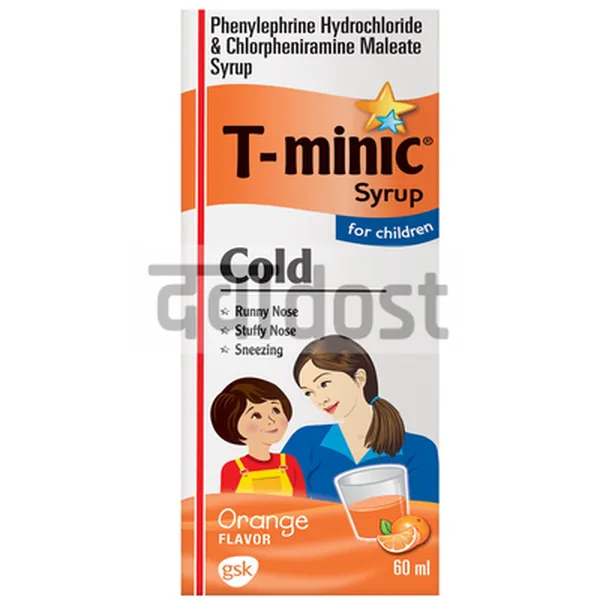 T Minic 2mg/5mg Syrup 60ml