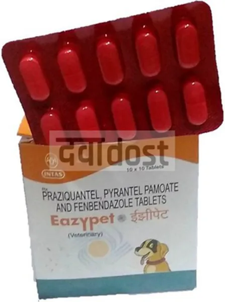 EAZYPET 50MG/144MG/500MG TABLET