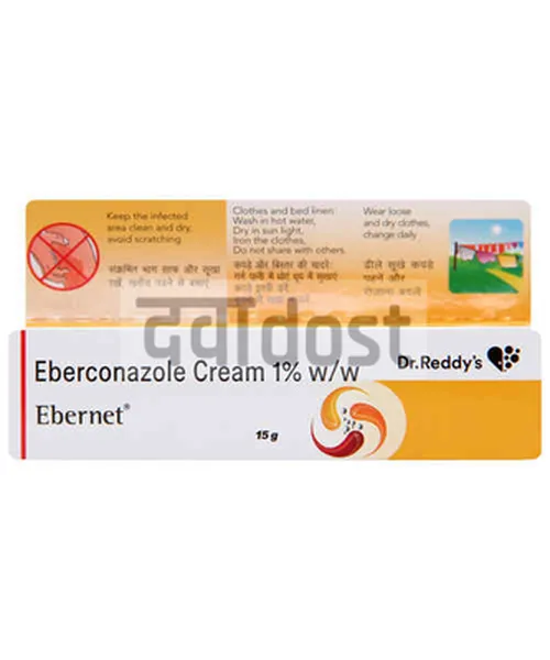Ebernet 1% Cream 15gm