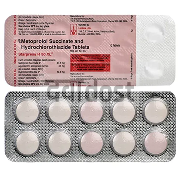 Starpress H 50mg/12.5mg Tablet XL