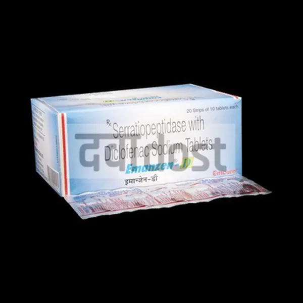 Emanzen D 50mg/10mg Tablet