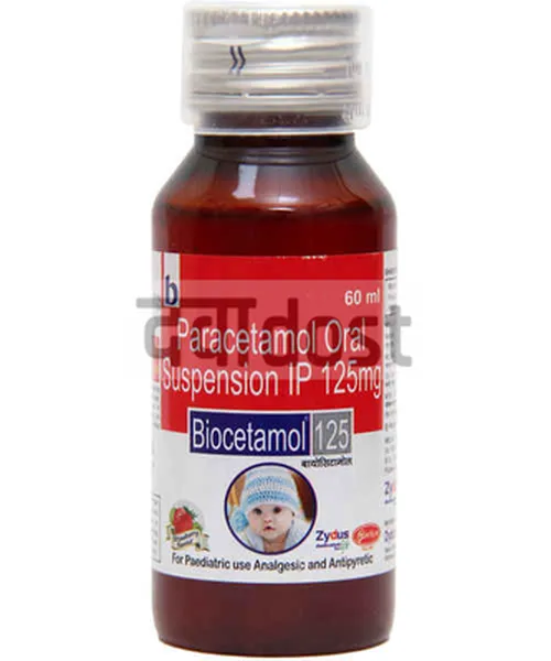 Biocetamol 125mg Syrup