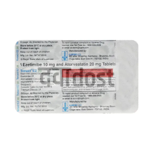Tonact 20mg/10mg EZ Tablet 15s