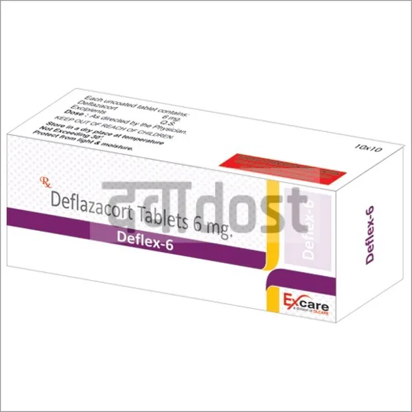 Deflex 6mg Tablet 