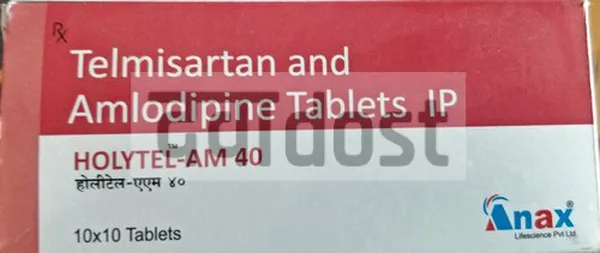 Holytel AM 40mg/5mg Tablet