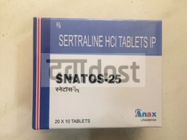 Snatos 25mg Tablet