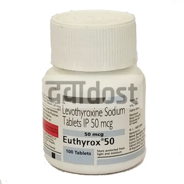 Euthyrox 50 Tablet