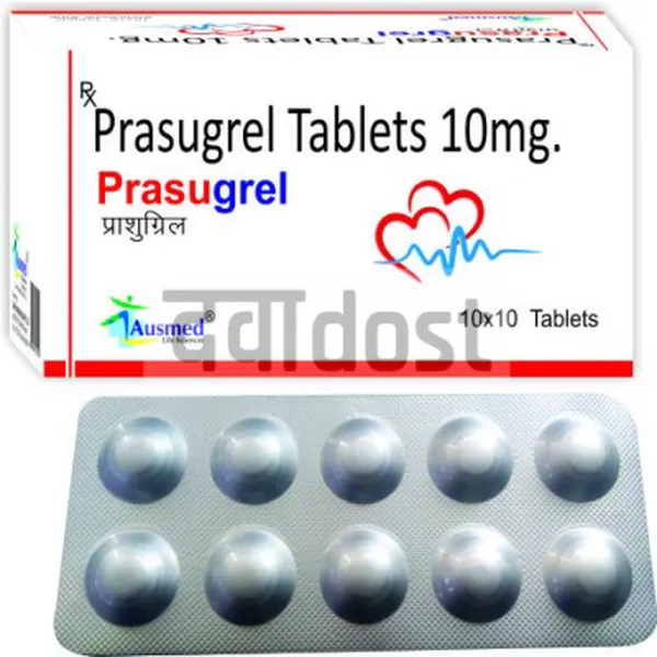 PRASUGEL 10MG TABLET