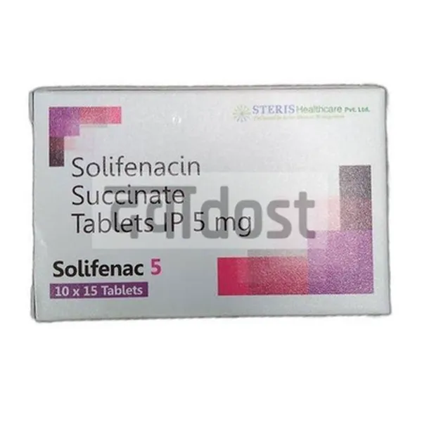 SOLIFENAC 5MG TABLET 