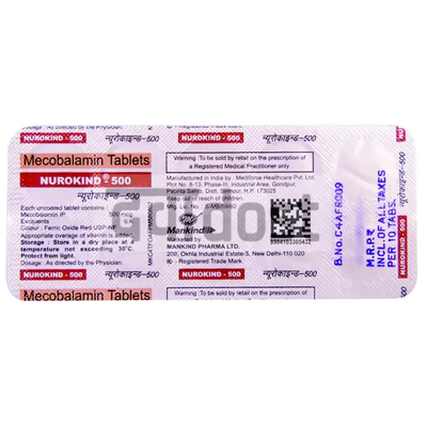 Nurokind 500mcgTablet
