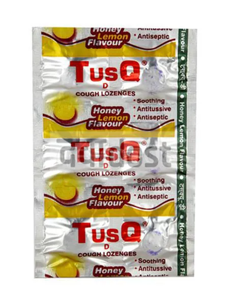 Tusq D Cough Lozenges Honey lemon