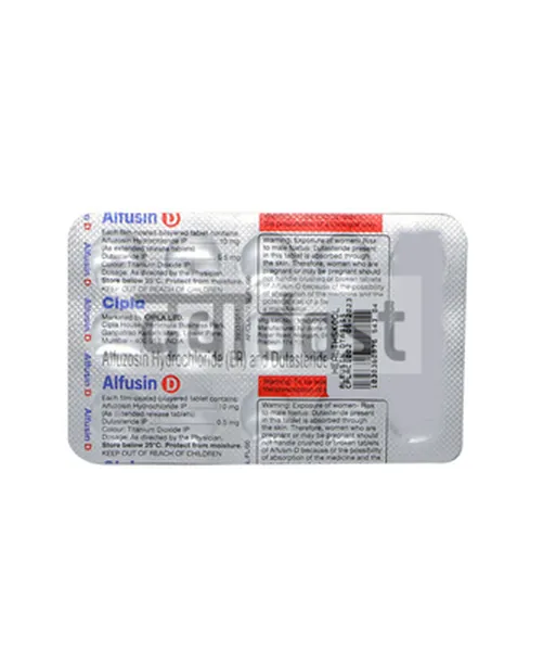 Alfugem D 10mg/0.5mg Tablet 15s
