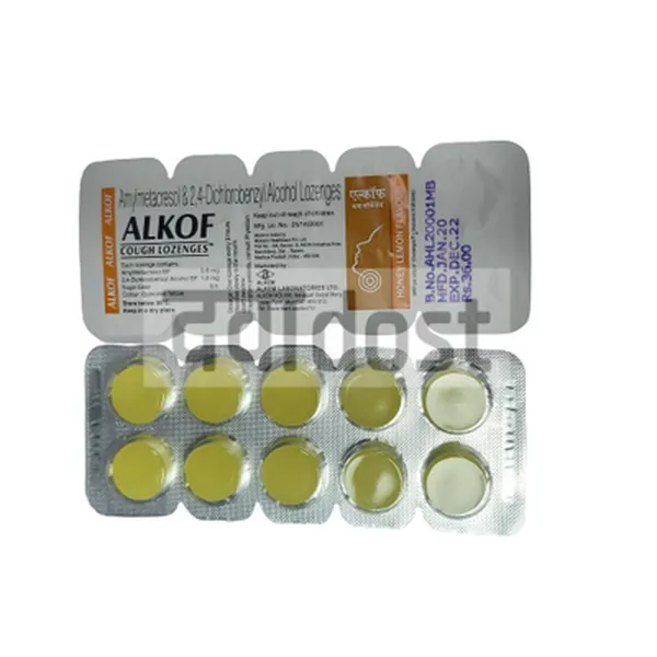 Alkof 100mg/2mg/10mg Tablet 10s