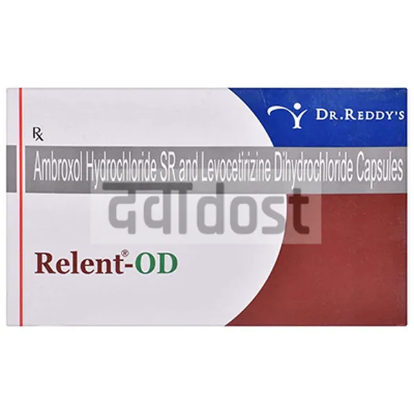 Relent OD 5mg/75mg Capsule SR 10s