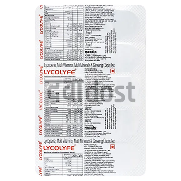 Lycolyfe Capsule 10s