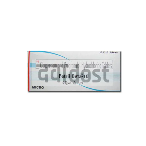 Petril Beta 0.25mg/10mg Tablet