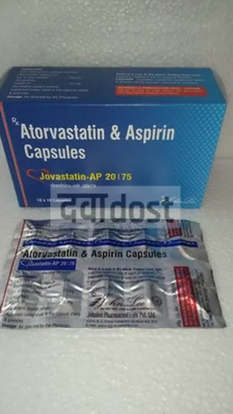 Jovastatin AP 20mg/75mg Tablet 10s