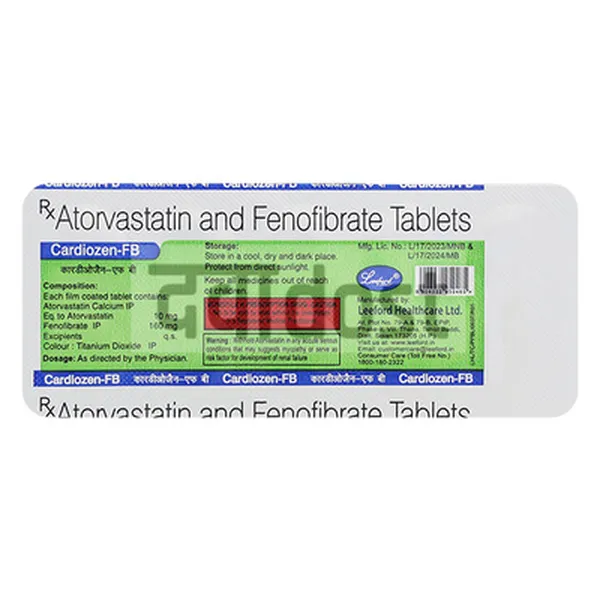 Cardiozen FB 10mg/160mg Tablet 10s
