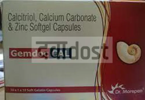 Gemdoc Cal Capsule 10s 