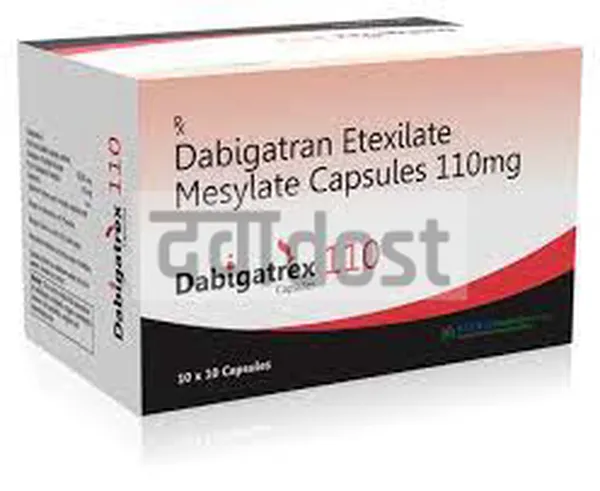 Dabigatrex 110mg Capsule 10s