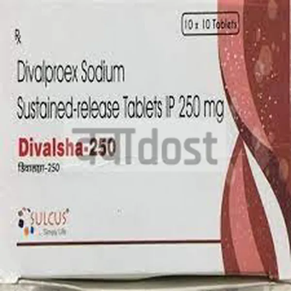 Divalsha 250mg Tablet 10s