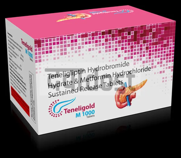 Teneligold 1000mg Tablet 10s