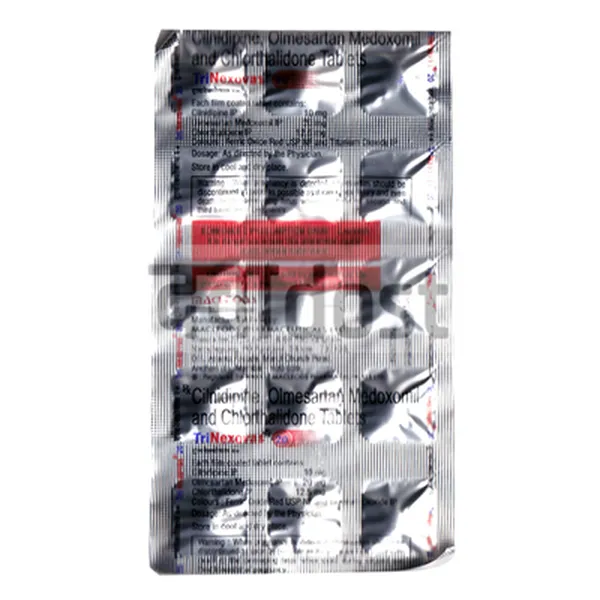 Trinexovas 20mg/10mg/12.5mg Tablet 15s