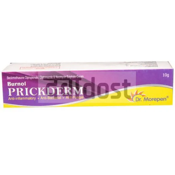 Burnol Prickderm Cream 10gm