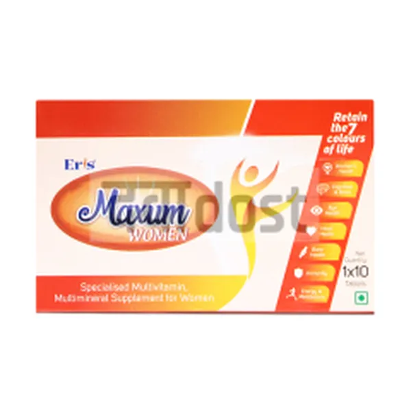 Maxum Women Tablet 10s
