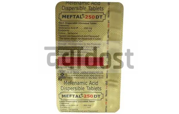 Meftal 250mg Tablet DT 10s