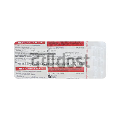Nebicard LN 2.5mg/10mg Tablet 10s