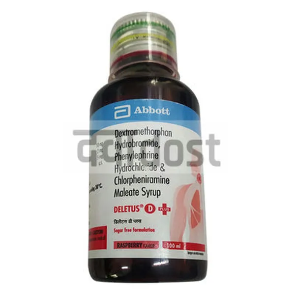 Deletus D Plus Syrup 100ml