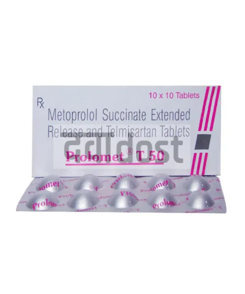 Prolomet T 40mg/50mg Tablet ER 10s