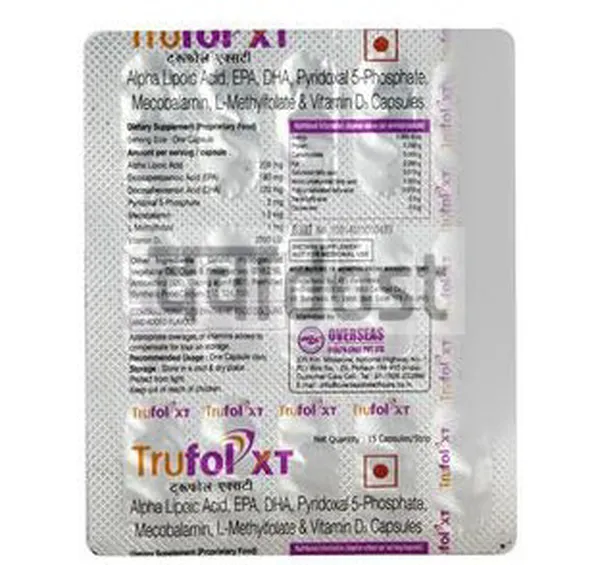 Trufol XT Capsule 15s